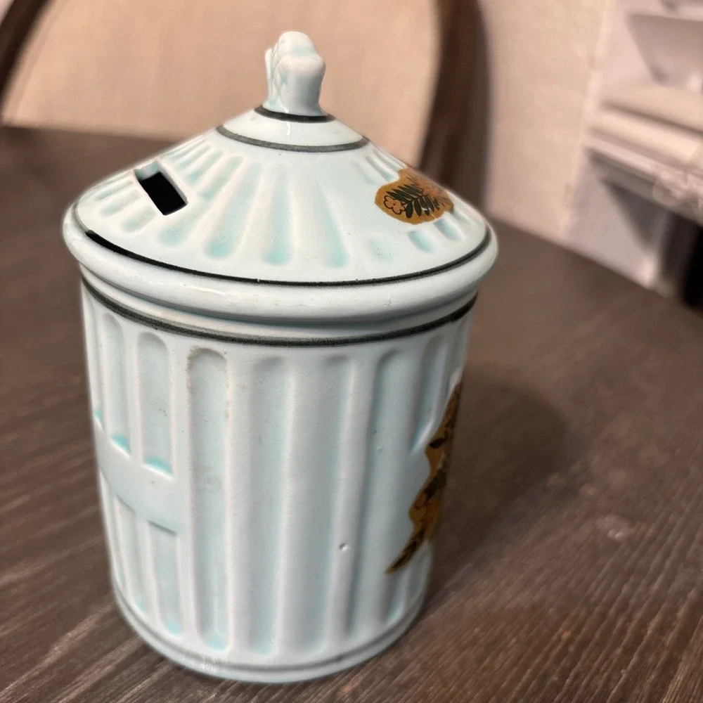 Vintage Cookie Jar 1960's‎ Japan Coin Bank Wyatt, Dunagan & Williams Inc W/ Plug